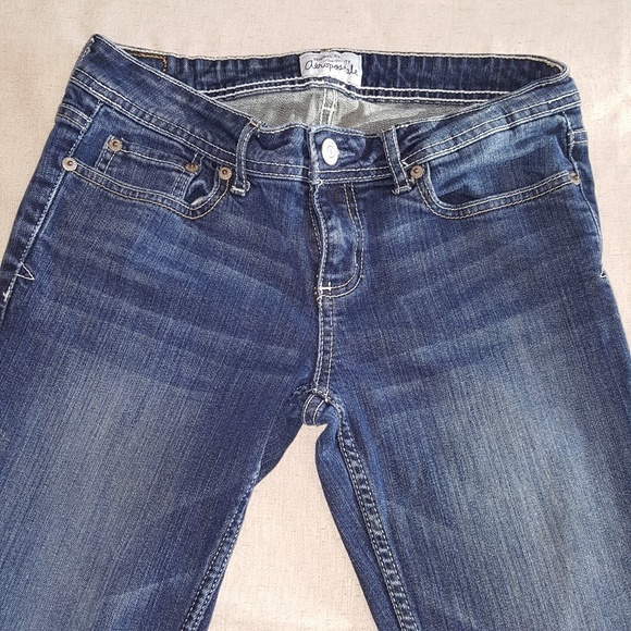 Aeropostale sz 5/6 reg Chelsea bootout stretch - Picture 3 of 5